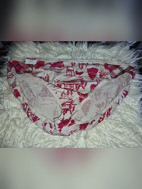 Cacique Pink Toile Cotton Hipster Panties (NWT) Size 18/20